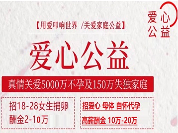 绍兴市捐卵助孕生子 爱心志愿者招募